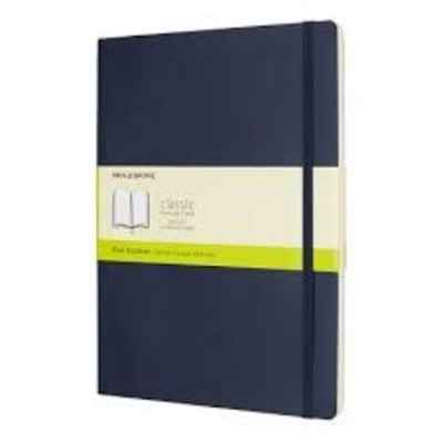 Moleskine Cuaderno clásico - XL - Liso azul zafiro