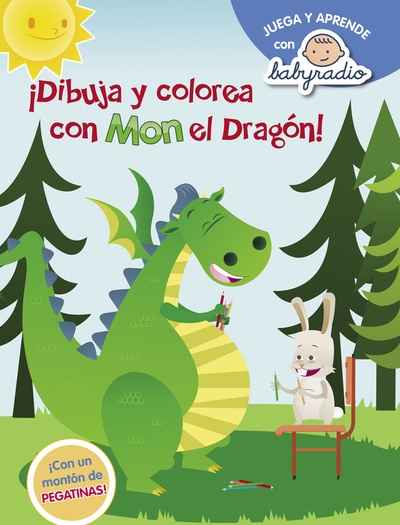 ¡Dibuja y colorea con Mon el dragón!