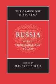 The Cambridge History of Russia