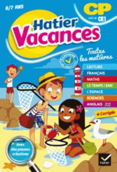 Hatier Vacances CP vers le CE1 - 6/7 ans