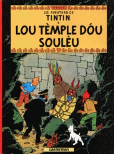 Tintin: Lou tèmple dou soulèu (provenzal)