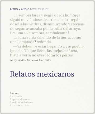 Relatos mexicanos (B2-C2) + glosario + CD audio