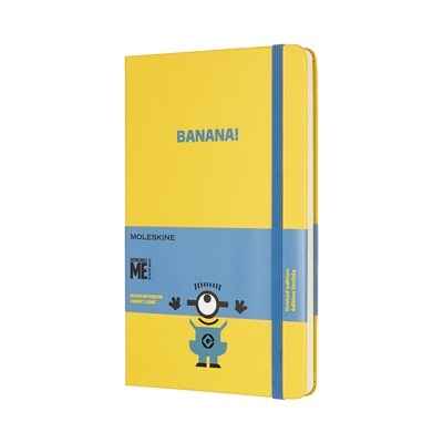 Moleskine Cuaderno edición limitada Minions - L - Rayas Amarillo