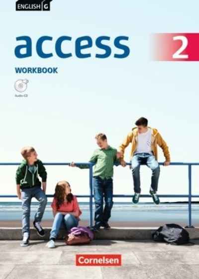 English G Access 2 6. Schuljahr, Workbook m. Audio-CD