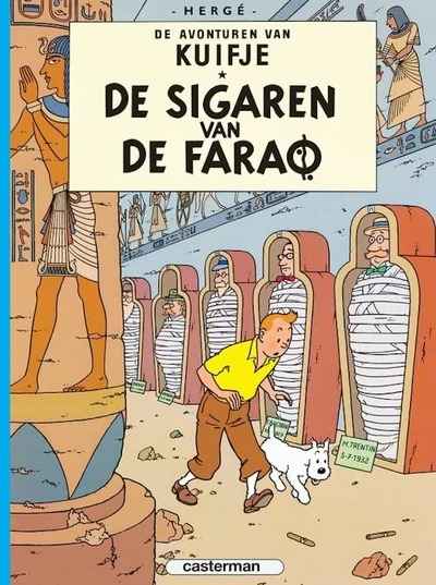 Kuifje 004 De sigaren van de Farao/ Los cigarros del faraón