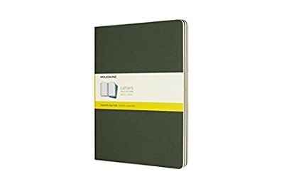 Moleskine Libreta Cahier TB Set de 3 - XL - Cuadriculado verde mirto