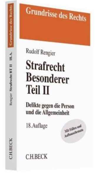 Strafrecht Besonderer Teil II