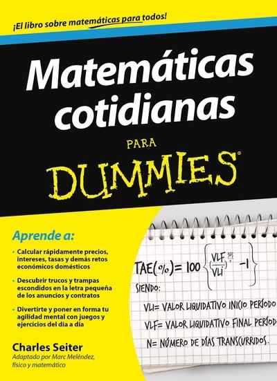 Matemáticas cotidianas para Dummies