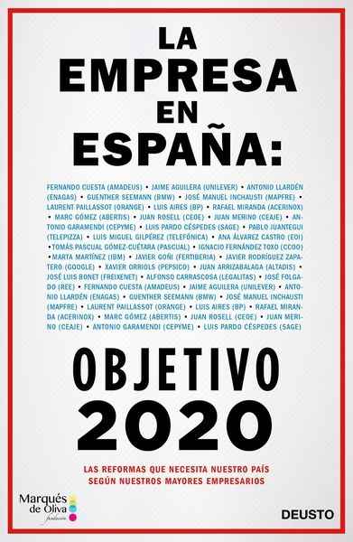 La empresa en España: objetivo 2020