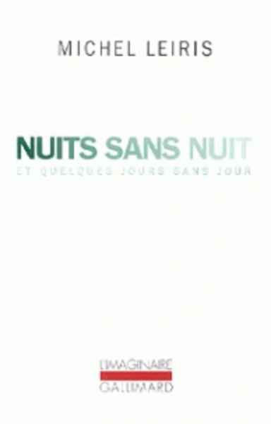 Nuits sans nuit et quelques jours sans jour