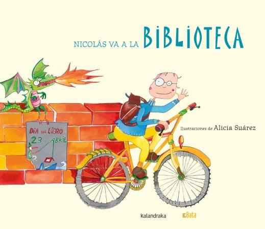 Nicolás va a la biblioteca