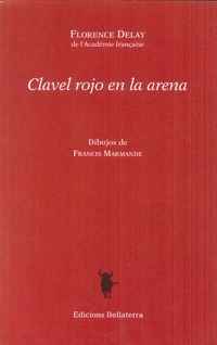 Clavel rojo en la arena