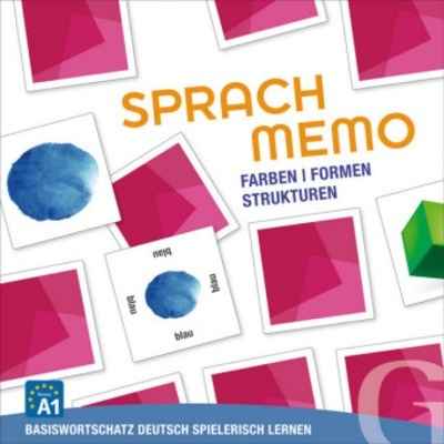 Sprachmemo Deutsch: Farben / Formen / Strukturen (Spiel)