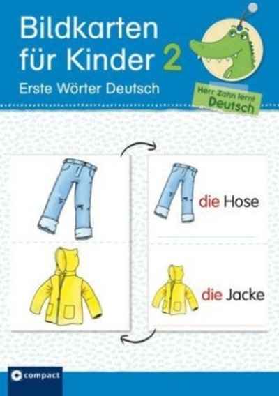 Bildkarten für Kinder 2 - Erste Wörter Deutsch