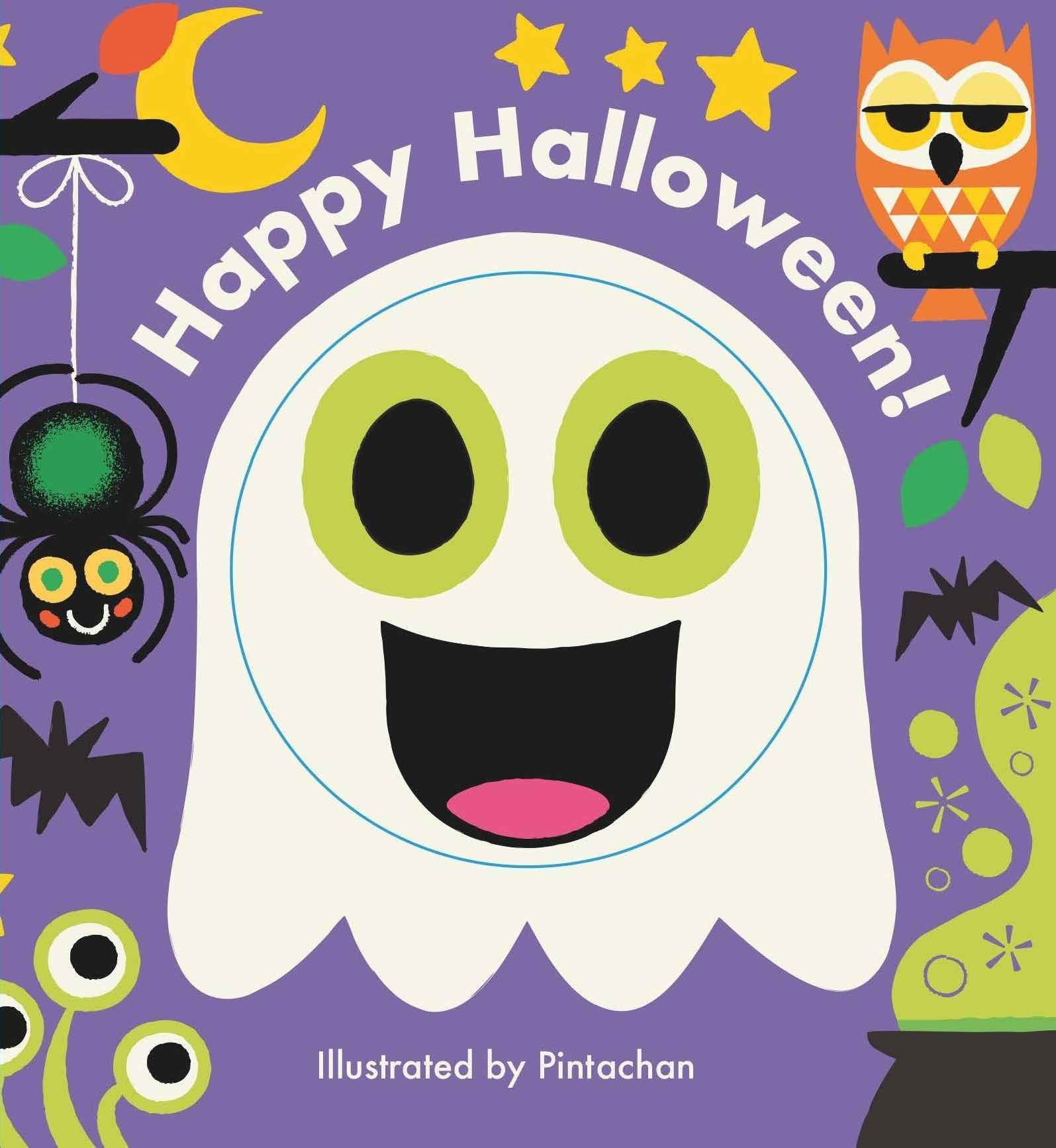 Little Faces: Happy Halloween!   board book