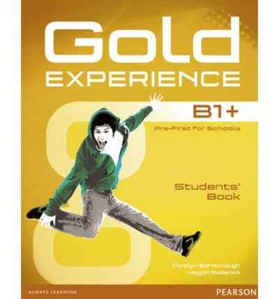 Gold Experience B1+  student's book