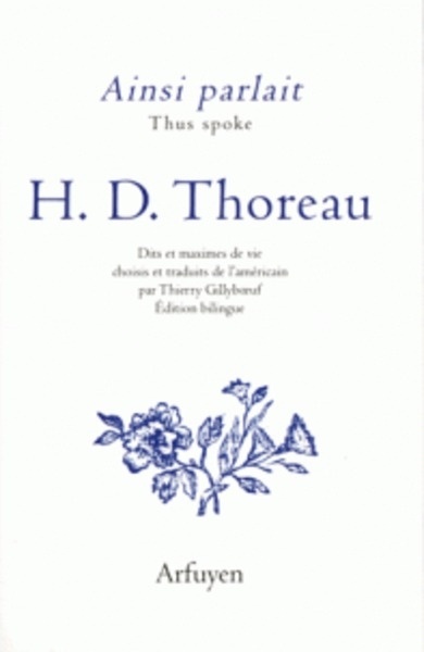 Ainsi parlait Thoreau