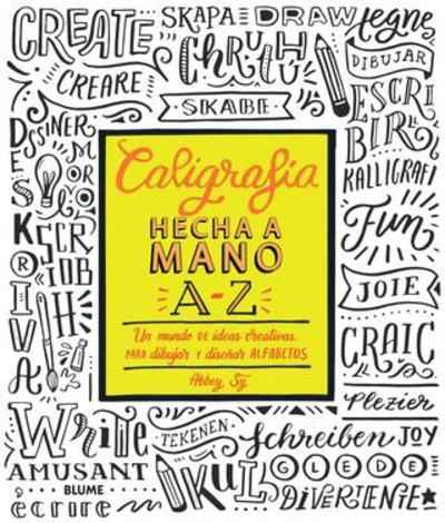 Caligrafía hecha a mano A-Z