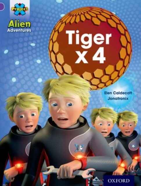 Alien Adventures: Purple: Tiger x 4