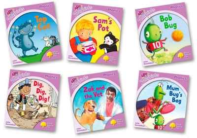 Oxford Reading Tree Songbirds Phonics: Level 1+. Mixed Pack of 6