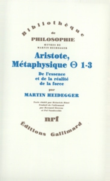 Aristote. Métaphysique.