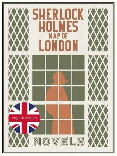 Sherlock Holmes Map of London