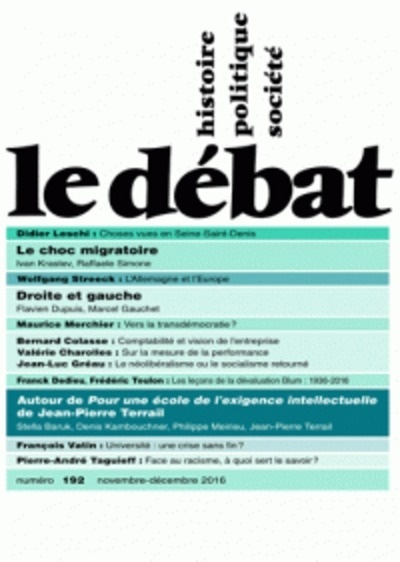 Le débat n192