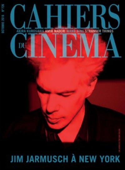 CAHIERS DU CINEMA N 726 JIM JARMUSCH A NEW YORK OCTOBRE 2016