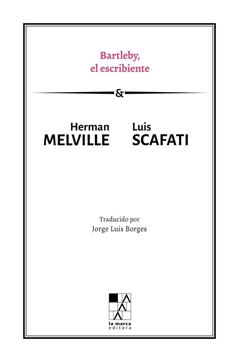 Bartleby, el escribiente