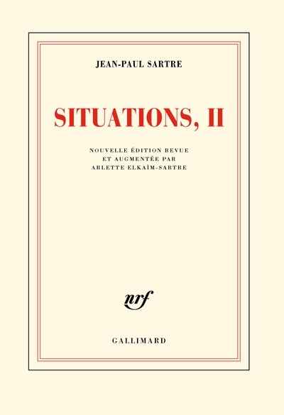 Situations - Tome II, septembre 1944-décembre 1946