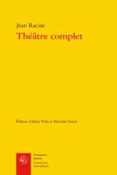 Théâtre complet