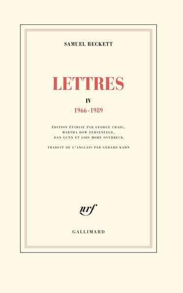 Lettres IV