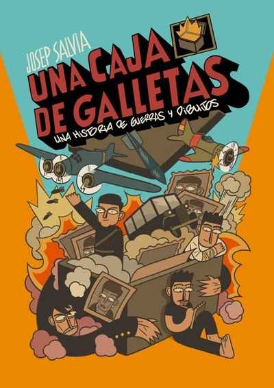 Una caja de galletas. Historia de guerras y dibujos