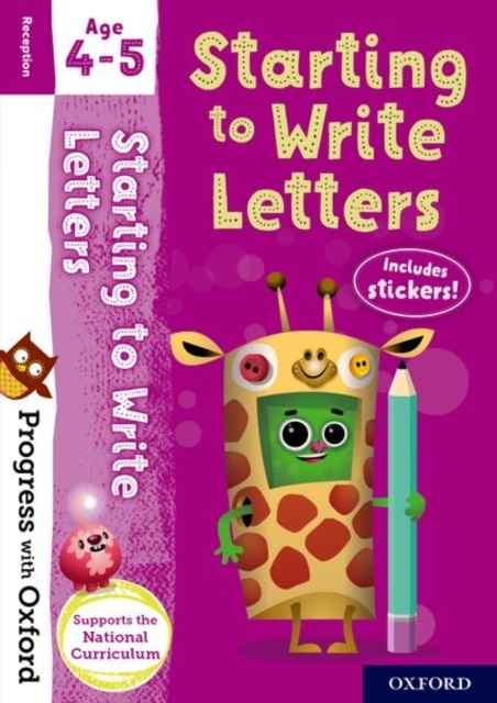 Starting to Write Letters Age 4-5