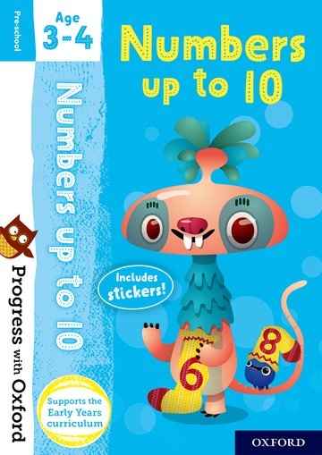 Numbers up to 10 Age 3-4