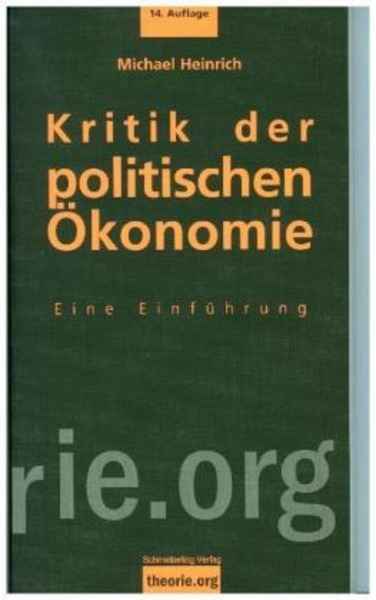 Kritik der politischen Ökonomie