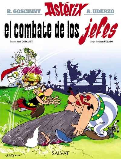 El combate de los jefes. Asterix 7
