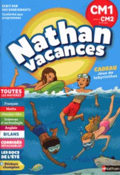 Nathan Vacances Du CM1 vers le CM2 9/10 ans - édition 2018