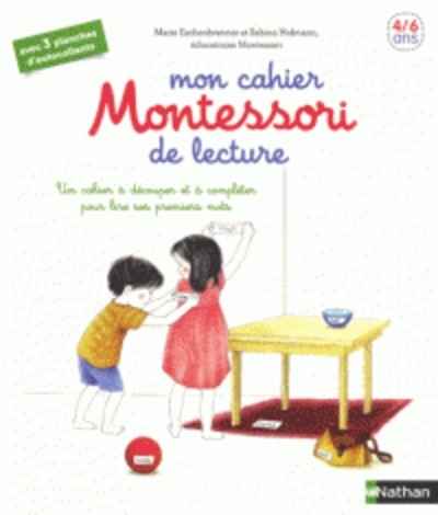 Mon cahier Montessori de lecture - 4/6 ans