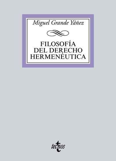 Filosofía del Derecho Hermenéutica