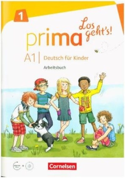 Prima - Los geht's! Bd.1 Arbeitsbuch, m. Audio-CD und Stickerbogen