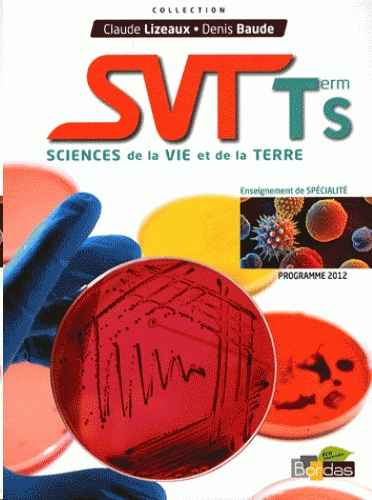 SVT TERM S SPECIALITE MANUEL