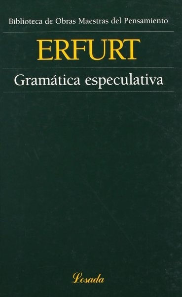 Gramática especulativa