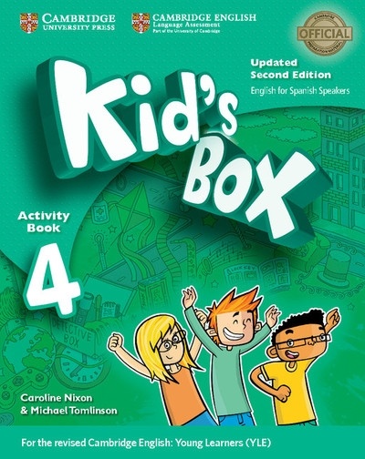 Kid's Box Level 4 Activity Book with CD ROM and My Home Booklet Updated English for Spanish Speakers 2nd Edition