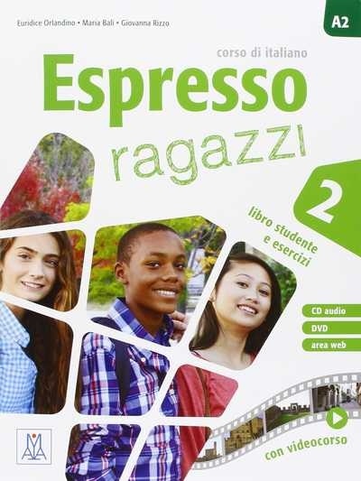 Espresso ragazzi 2 Libro Studente + CD AUDIO + DVD