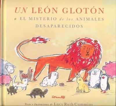 Un león glotón