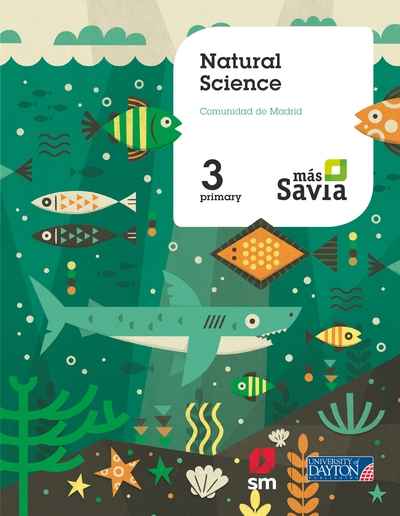 Natural science. 3 Primary. Más Savia. Madrid