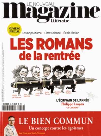 Le nouveau magazine littéraire