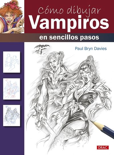 Cómo dibujar vampiros en sencillos pasos