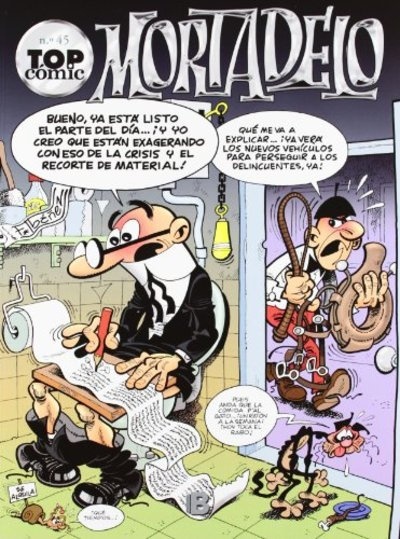 Top cómic Mortadelo 45